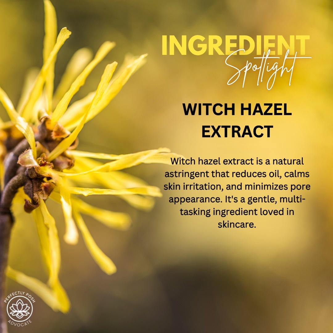 You know that feeling when your skin is just irritated and you can't really explain why? 💜

Witch hazel is the ingredient that quietly fixes that. It calms redness, clears out pores, and balances reactive skin without stripping anything away.

It's already in Down with Dirty from @perfectlyposh, along with aloe, lavender, and hyaluronic acid. Your skin's idea of a deep breath.

#janicaspamperedlife #perfectlyposh #witchhazel #sensitiveskin #selfcareroutine