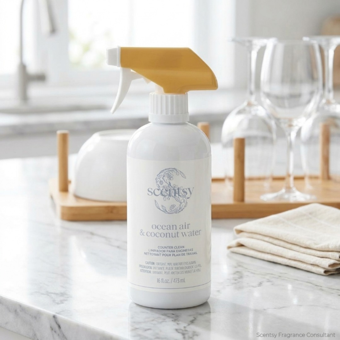 Clean counters just hit different. 🧼🤍
Counter Clean by Scentsy is ammonia~free, safe for sealed surfaces, and actually smells good while you use it. Quick spray, easy wipe, done. 🌿

For those of us who are a little intentional about what goes in our homes ~ this one is worth it. ✨

Clean~as~you~go or save~it~for~later? Drop it below! 😄👇

#NoDirtyDishesDay #CounterClean #CleanHomeHappyHome #KitchenGoals #FreshSpace #janicaspamperedlife