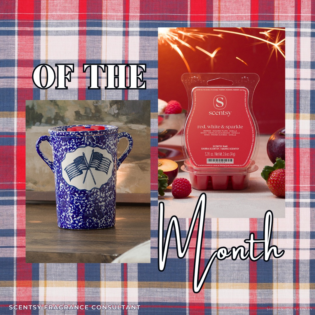 Red, white, and smells amazing. 🇺🇸

The Old Glory Warmer paired with Red, White & Sparkle wax is giving all the summer feels ~ juicy berries, sugared plums, and a little vanilla to tie it all together.

Festive without being over the top. Just the way I like it. 🍓

#Scentsy #ScentsyWarmer #HomeFragrance #SummerHome #PatrioticDecor