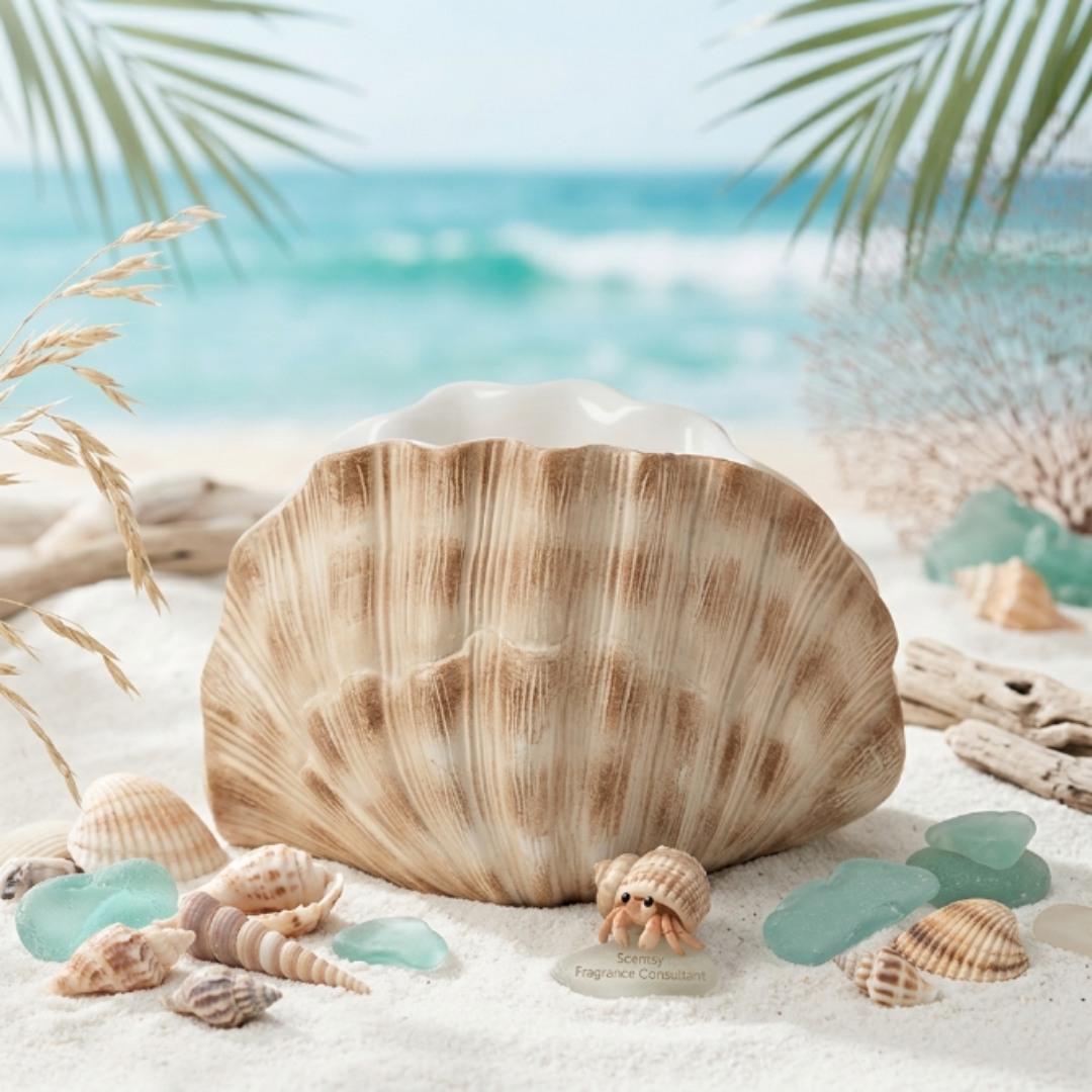 Soft sand, ocean breeze, laid~back summer vibes ~ the Seashell Warmer turns any space into a little coastal retreat 🐚

Tap the link in bio 🤍
#janicaspamperedlife #coastalhome #summervibes #scentsy