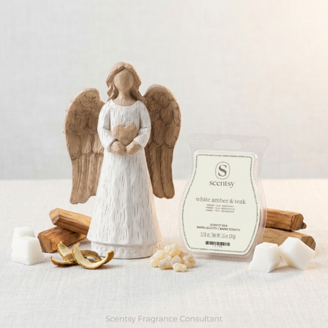 A little peace, a little glow 🤍

The Angel Warmer paired with White Amber & Teak gives that soft, woodsy, comforting feel ~ the kind of combo that makes a space feel like a quiet retreat.

Tap the link in bio 🤍
#janicaspamperedlife #angelwarmer #cozyhome #scentsy