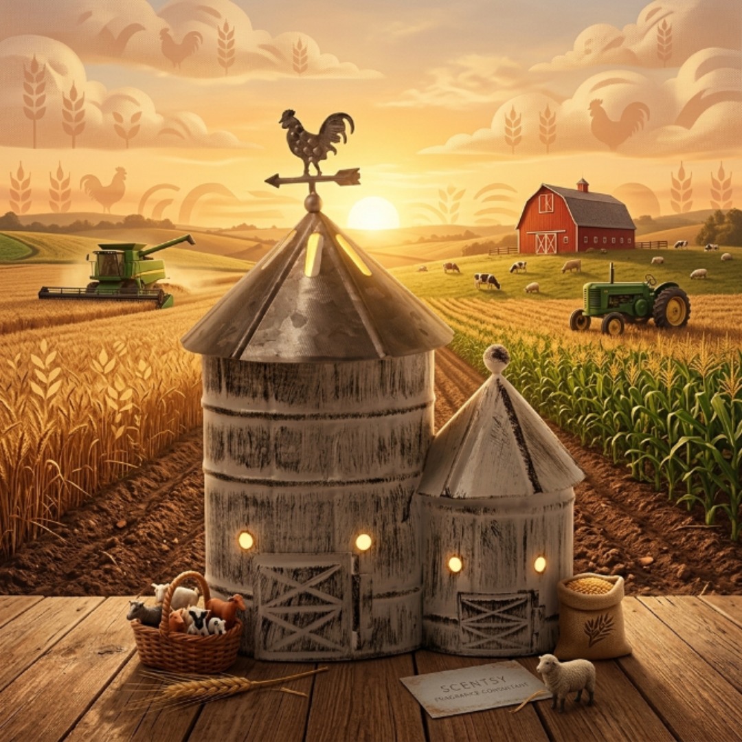 It's Farmer Day and the Farmland Warmer feels right for it 🚜

Rustic charm, golden hour glow, all the warm down to earth vibes. Perfect for anyone who loves farmhouse style.

Tap the link in bio 🤍
#janicaspamperedlife #farmhousestyle #cozyhome #scentsy