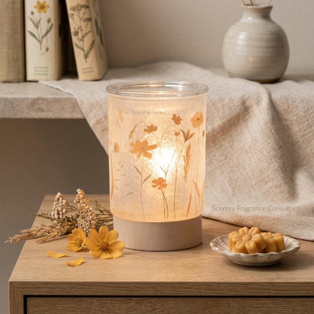 Instagram
🌸 Fresh picked beauty, no water needed 

The Pick of the Bunch Warmer has that pressed flower, hand gathered bouquet look, with a crystal like texture that catches the light so pretty. Faux wood base adds the perfect natural touch 🌿

Timeless, elegant, and full of botanical charm

What's in your dream bouquet today? 🌸 wildflowers, 🌹 roses, 🌻 sunflowers, 🌷 tulips, or 💜 lavender? 👇

#ScentsyWarmer #PickOfTheBunch #FloralDecor #HomeDecorInspiration #janicaspamperedlife