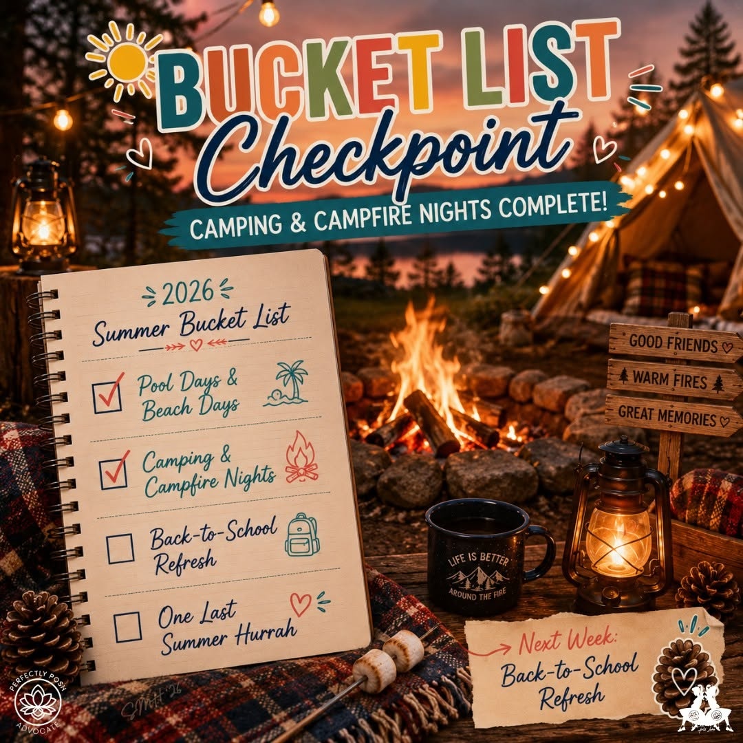Camping and campfire nights, checked off 🔥 Next up, back to school refresh.

#janicaspamperedlife #summerbucketlist #poshlife #selfcare