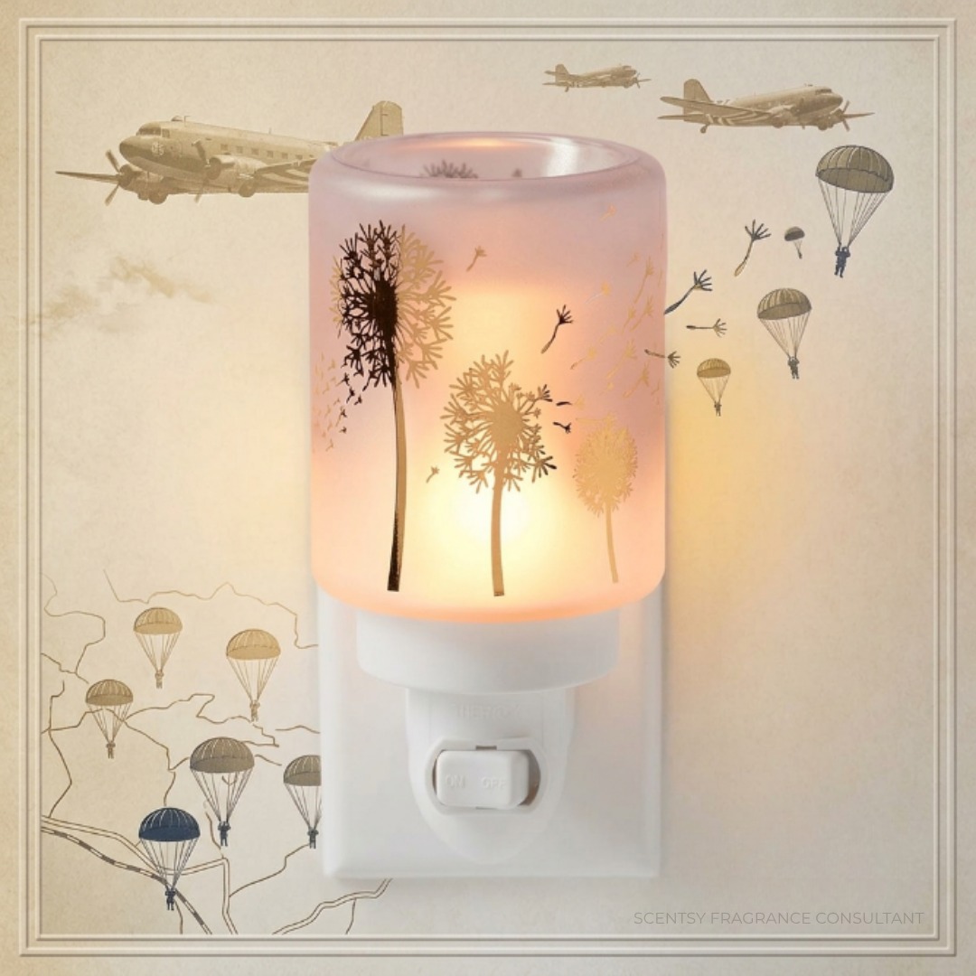 Make a wish and let it bloom 🌬️ Meet the Wishbloom Mini Warmer

Delicate golden dandelions on frosted glass, glowing soft and warm when it's lit

If you could make one wish today, what would it be?

#airborneday #homedecor #janicaspamperedlife #scentsy