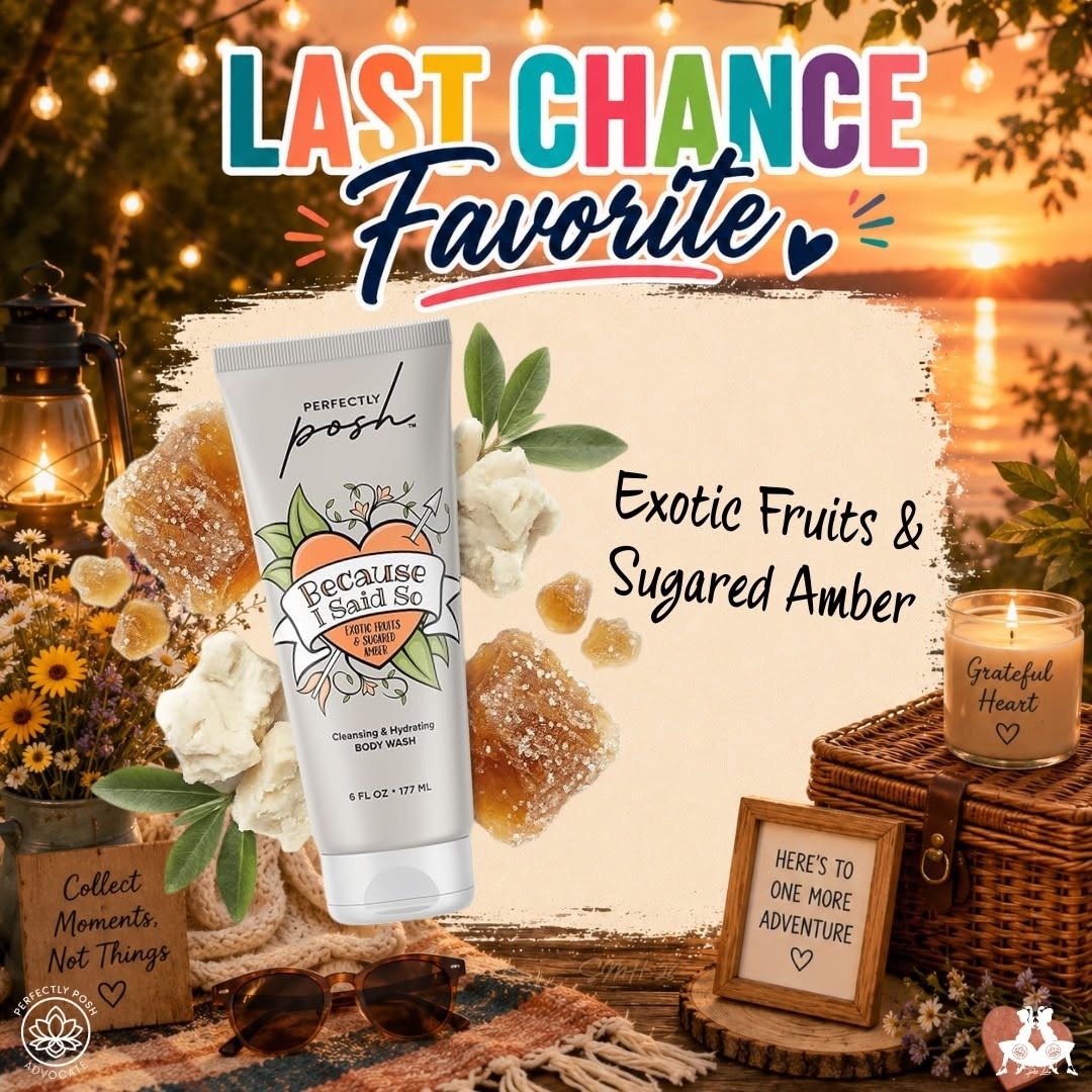 Exotic fruits and sugared amber, in both a body wash and body butter, my favorite kind of matchy matchy 🧡

#janicaspamperedlife #lastchance #poshlife