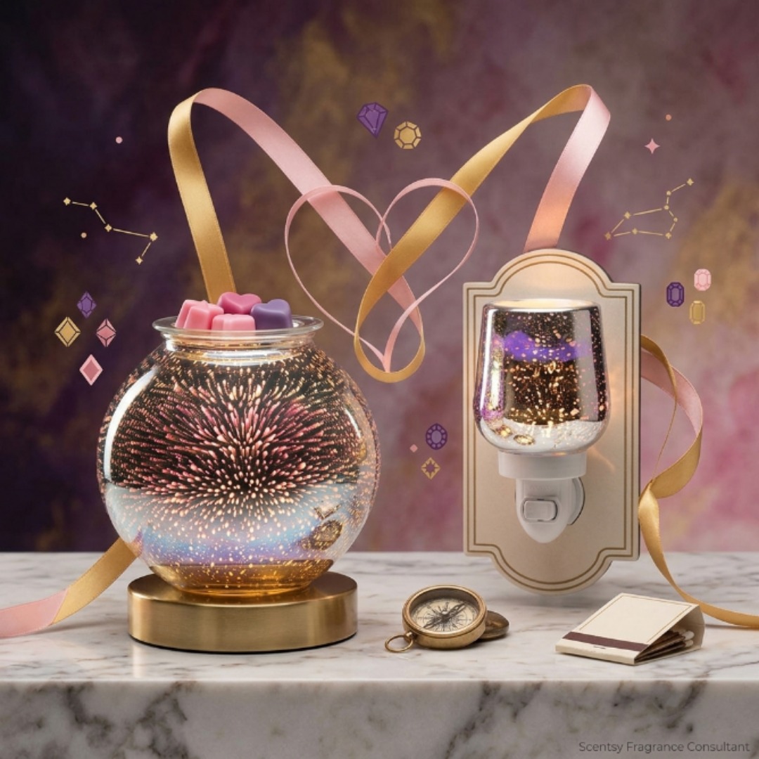 Some things are just better together 💫 Happy Matchmaker Day!

The Stargaze Duo comes in Full-Size and Mini, both bursting with light and color inspired by the night sky. Why choose just one?

Full-Size, Mini, or both? Tell me your pick

#homedecor #matchmakerday #janicaspamperedlife #scentsy