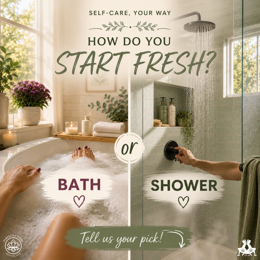 Shower thoughts, literally 🤍 

What's the one thing that makes your shower feel less "task" and more "treat"?