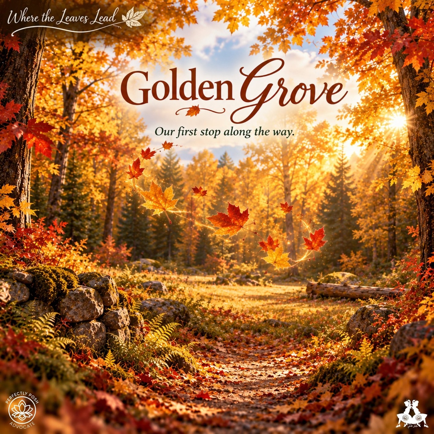 First stop: Golden Grove 🍂
Before we wander any further, which fall reset sounds best right now?
🌲 Quiet walk 
🛁 Long soak or shower 
📖 Uninterrupted me time 
🌙 Early night

Mine's Long Soak 🛁, no question.

#theperfectlyposh #janicaspamperedlife #fallselfcare #wheretheleaveslead