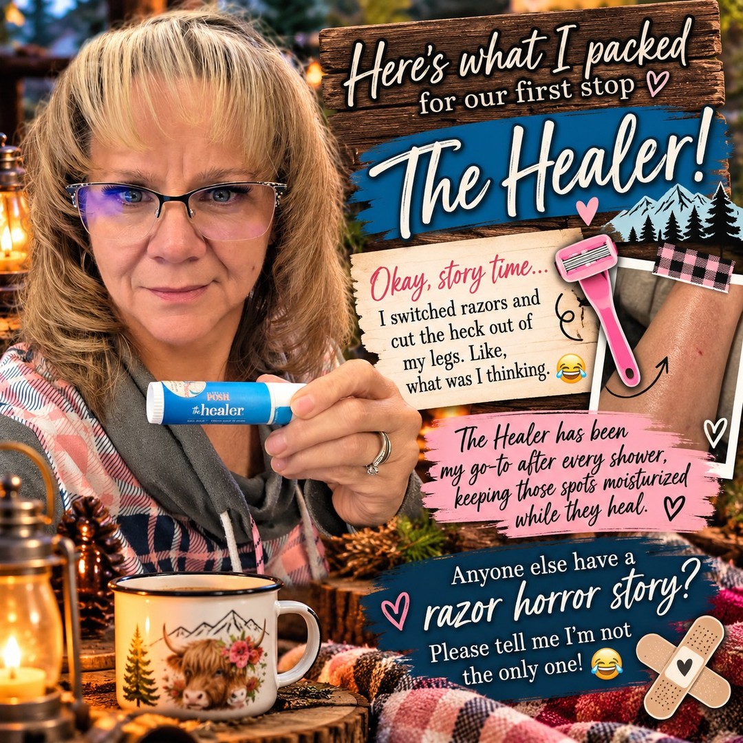 Confession: I switched razors and cut the heck out of my legs 🙃

Ever since, The Healer has been sitting on my bathroom counter. After every shower I swipe it over those spots to keep them moisturized while they heal.

Lesson learned: don't mess with a razor that works 😂

#theperfectlyposh #janicaspamperedlife #thehealer #shavingproblems
