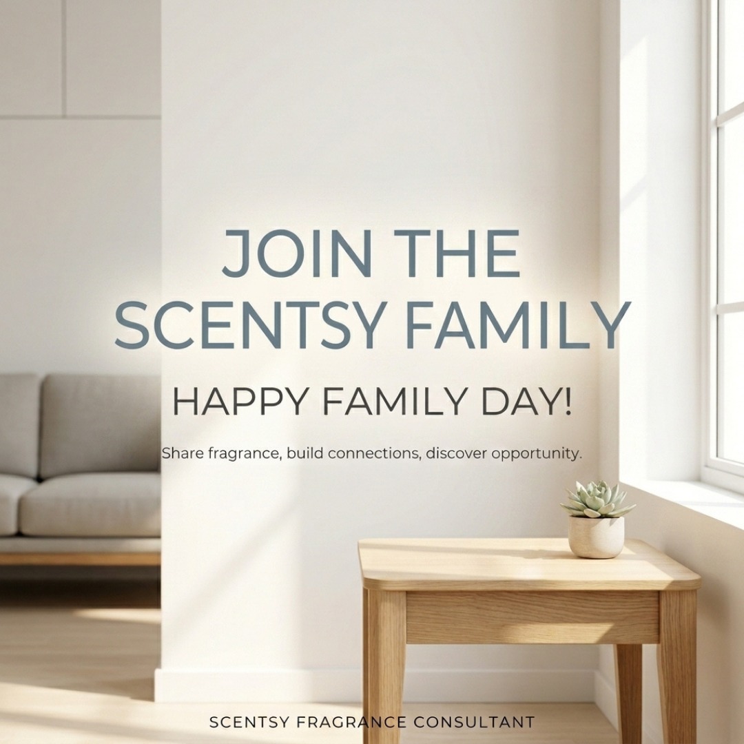💜 Family Day reminds me that sometimes family is the one you choose.
One of my favorite things about Scentsy has never just been the fragrance. It's the friendships, the encouragement, and having people cheering you on.
If you've ever wondered what it'd be like to join, no perfect timing required. Just bring you, we'll figure out the rest.
Drop a 💜 or message me, let's chat!

#Scentsy #JoinScentsy #ScentsyLife